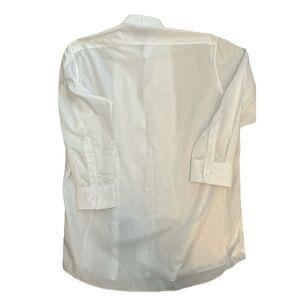 Chaplin Easy Fit Wingtip White Tuxedo Shirt Barrel Cuffs Size L 32-33.‎ NWOT